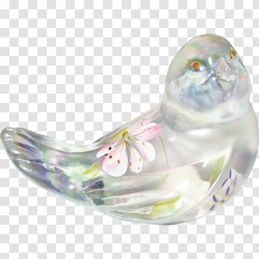 Glass Body Jewellery Tableware Figurine - Hand-painted Birds Transparent PNG