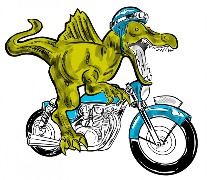 Motorcycle Cartoon Blog Clip Art - Pictures Of Motorcycles Transparent PNG