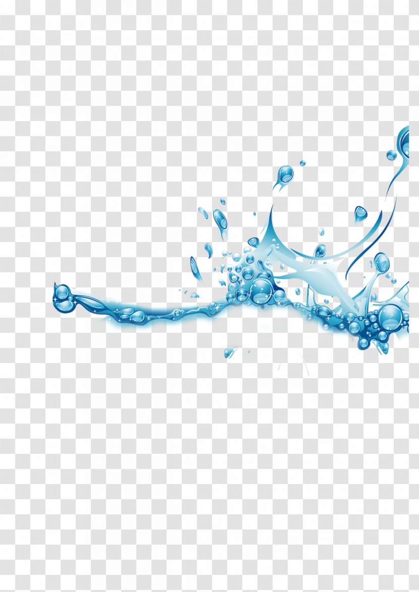 Water Drop - Vecteur Transparent PNG