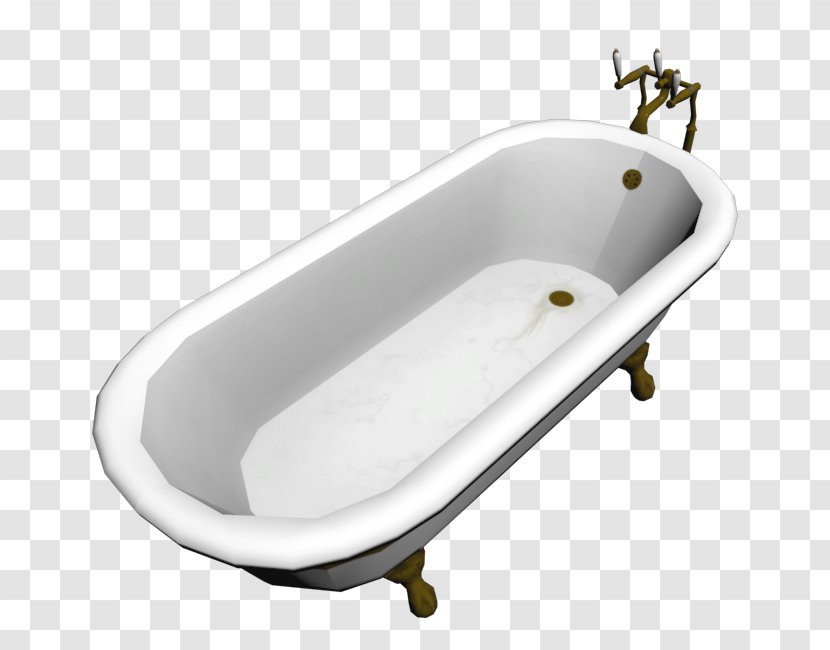Bathtub Tap Bathroom - Sink Transparent PNG