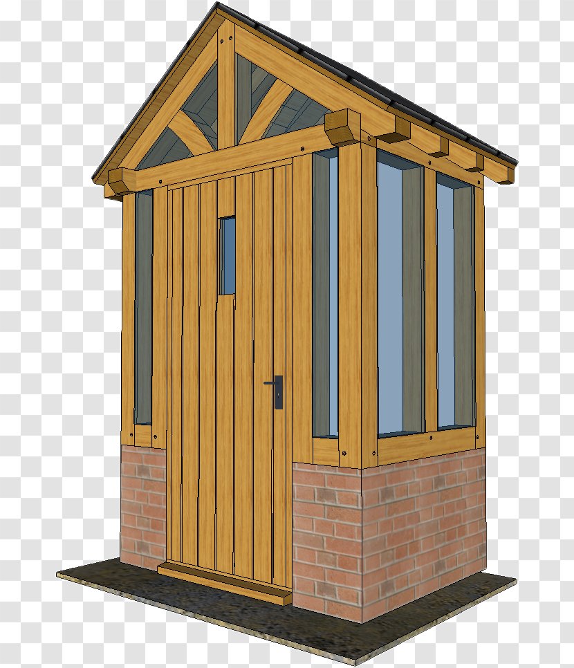 Shed Porch Lean-to Lumber Siding - Outdoor Structure Transparent PNG