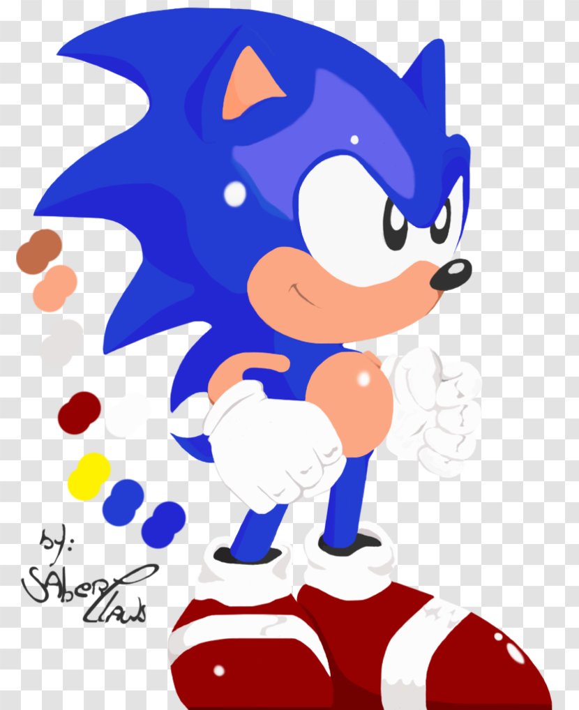 Sonic The Hedgehog 3 2 Mania Tails - Aq Watercolor Transparent PNG