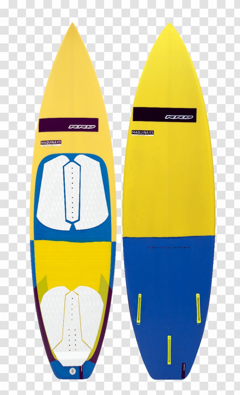 Surfboard Kitesurfing Twin-tip Windsurfing - Yellow - Surfing Transparent PNG