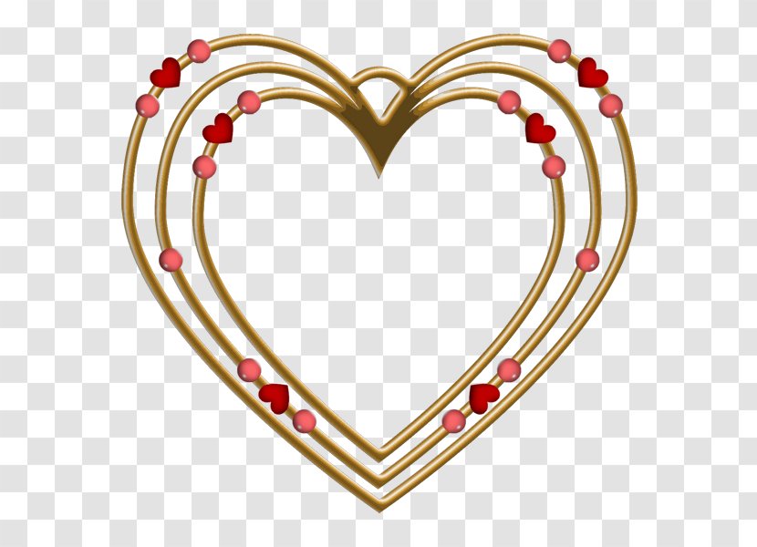 Heart Art Clip Image Valentine's Day - Frame Transparent PNG