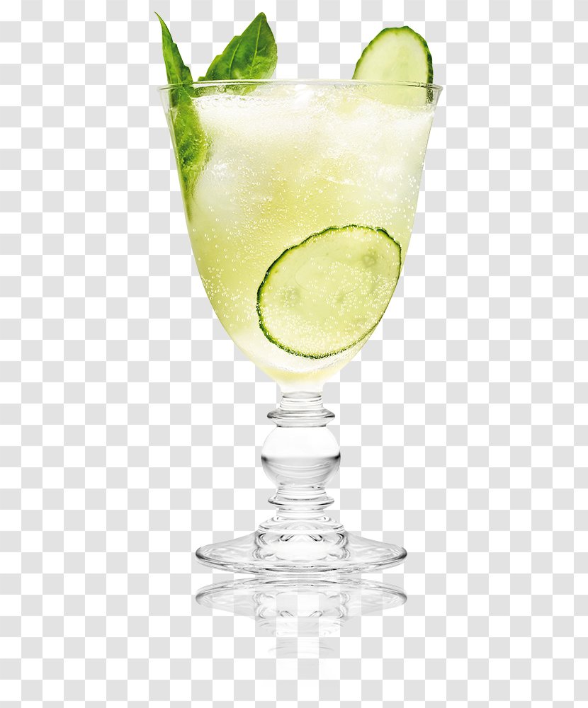 Cocktail Cointreau Fizz Margarita Gimlet - Lemon - Basil Transparent PNG
