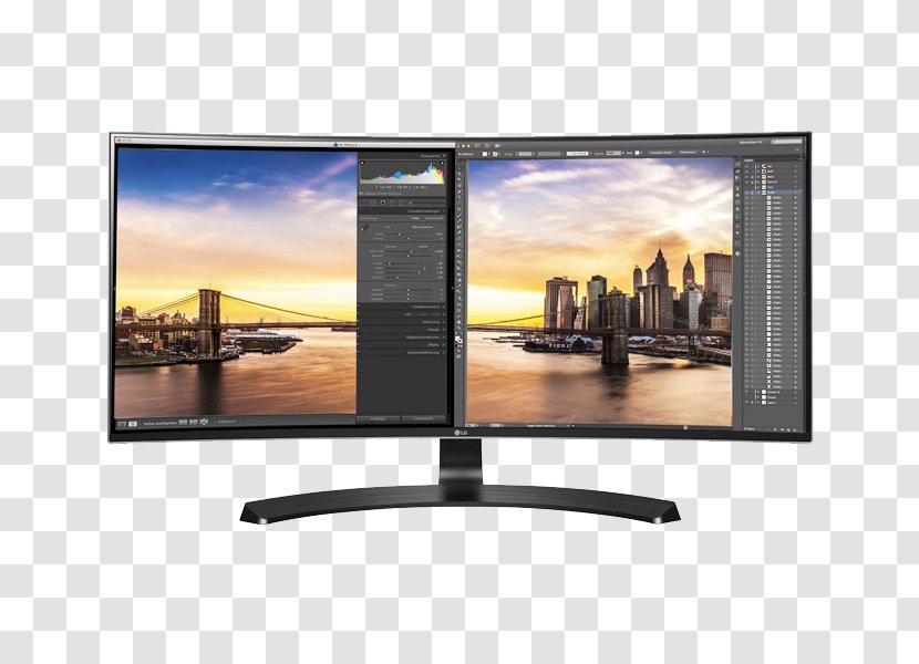 21:9 Aspect Ratio IPS Panel Computer Monitors FreeSync LG Electronics - Output Device - Center Distributed Transparent PNG