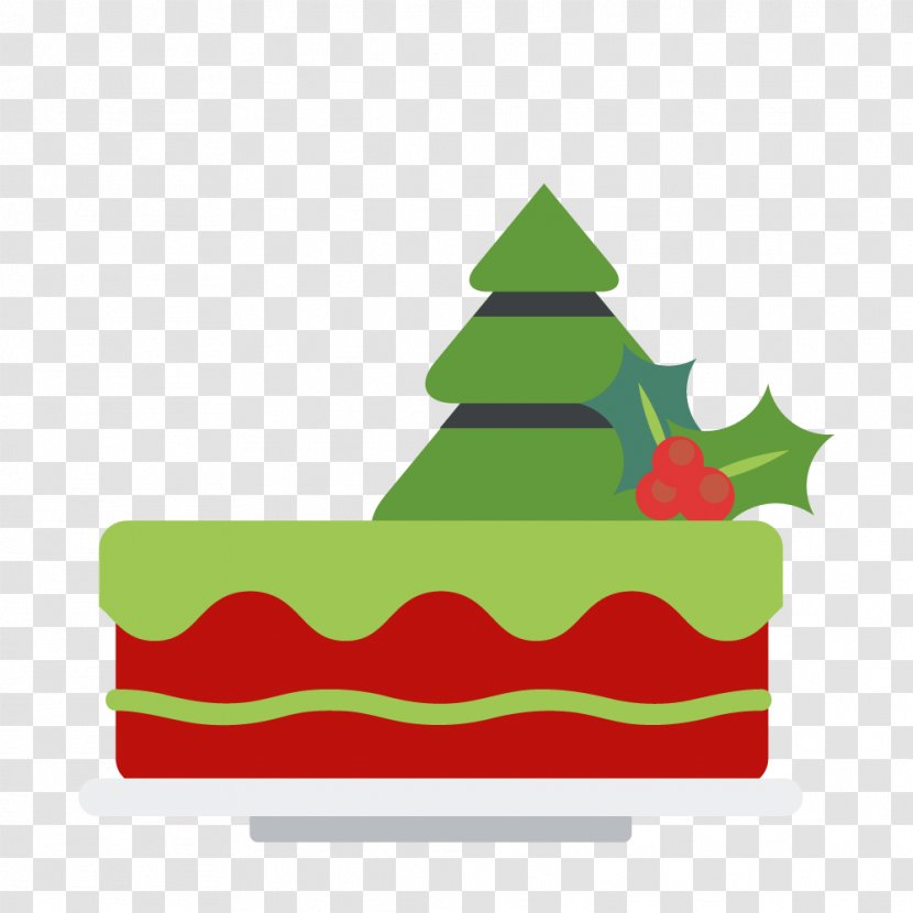 Christmas Tree Cake Day Image - Decoration - Panettone Transparent PNG