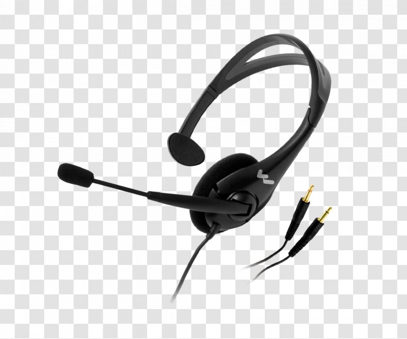 Microphone Headphones Tour Guide Headset Audio - Cartoon - Mic Transparent PNG