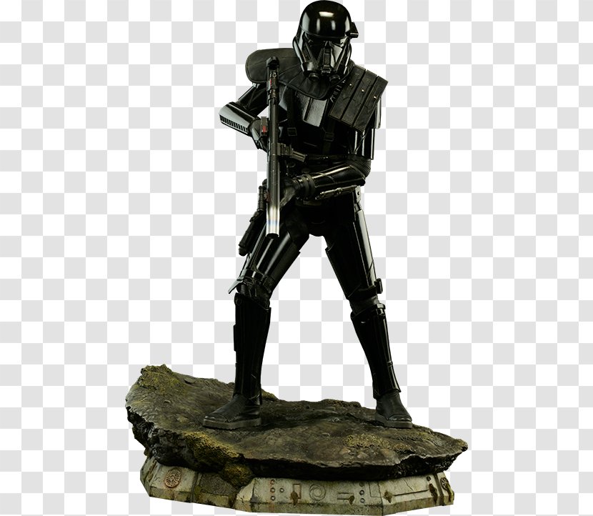 Death Troopers Rogue One: A Star Wars Story Sideshow Collectibles Trooper Specialist Collectors Gallery Statue - Figurine Transparent PNG