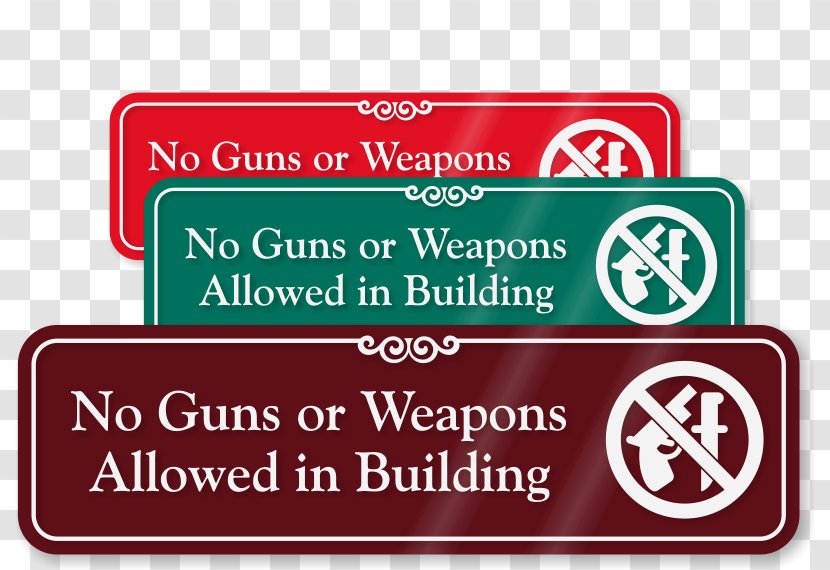 Firearm Weapon Gun Laws In Texas Sign - Street Transparent PNG