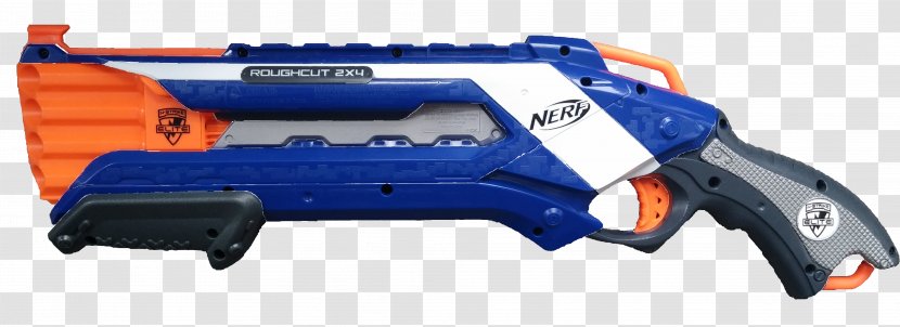 NERF N-Strike Elite Rough Cut 2x4 Blaster Nerf - Nstrike - Toy Transparent PNG