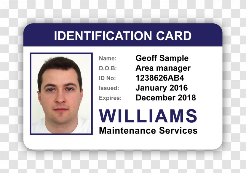 Identity Document Photo Identification Security Hologram Badge Template - Area - Card Transparent PNG