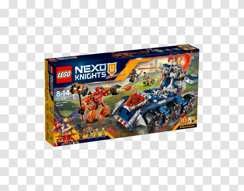 LEGO 70322 NEXO KNIGHTS Axl's Tower Carrier Toy 70336 Ultimate Axl The Lego Group Transparent PNG