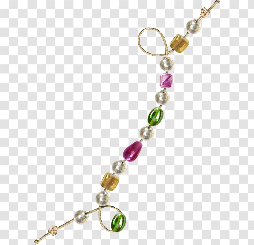 Necklace Bracelet Bead Body Jewellery Gemstone Transparent PNG