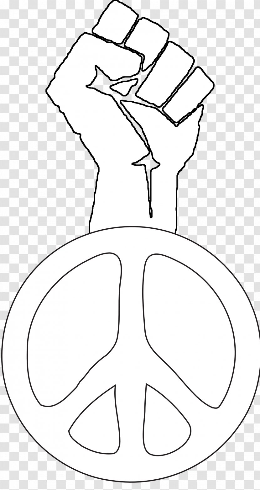 Drawing Art Arm Human Body - Heart - Peace Symbol Transparent PNG