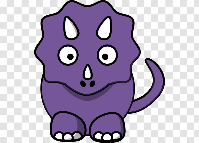 Triceratops Stegosaurus Apatosaurus Parasaurolophus Clip Art - Fictional Character - Purple Dinosaur Cliparts Transparent PNG