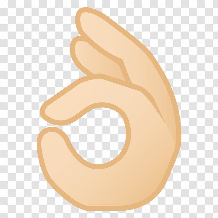 Noto Fonts Google Emoji Wave Human Skin Color - Ok Hand Transparent PNG