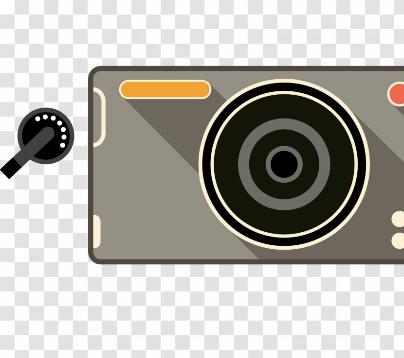 Camera Vecteur Computer File - Plot - Vector Gray Retro Transparent PNG