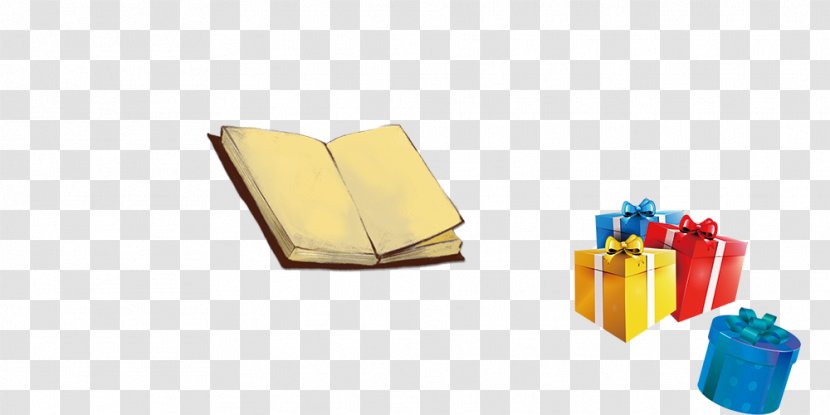 Brand Plastic Yellow - Gift Books Transparent PNG