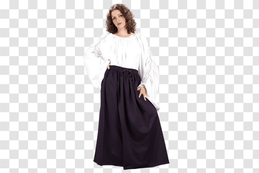 Waist Skirt Clothing Cotton Dress - Costume Transparent PNG