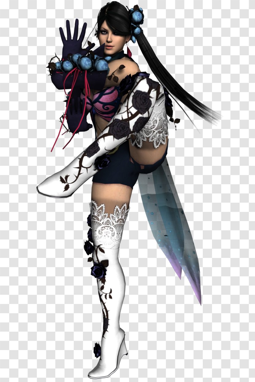 Tekken 6 Zafina Rendering Art MikuMikuDance - Tree - Silhouette Transparent PNG