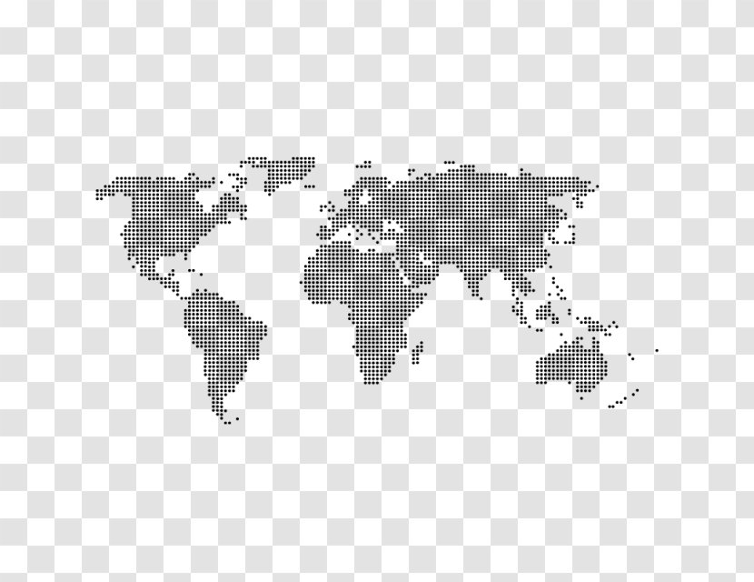 World Map United States - Old - Dotted Transparent PNG