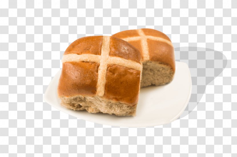 Hot Cross Bun Fruitcake Bakery Bread - Baking Transparent PNG