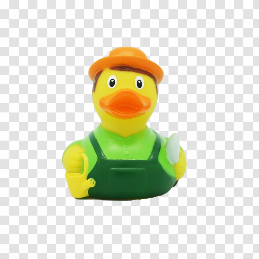 Duck Bathroom Natural Rubber Bathtub Gardener - Shower Transparent PNG