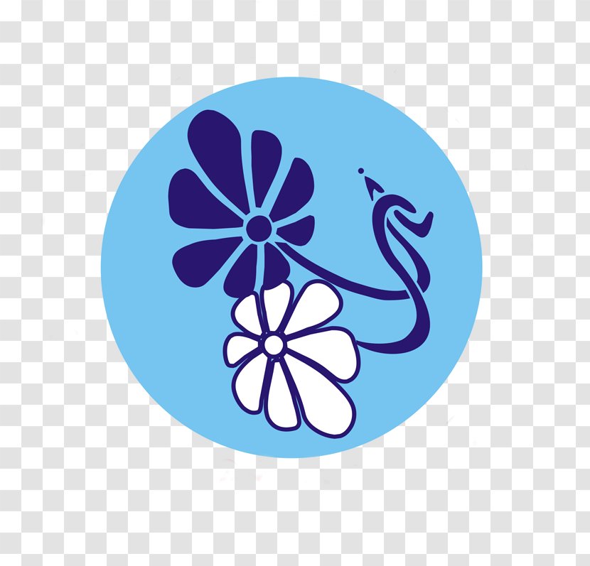 Cobalt Blue Logo Font - Mehandi Transparent PNG