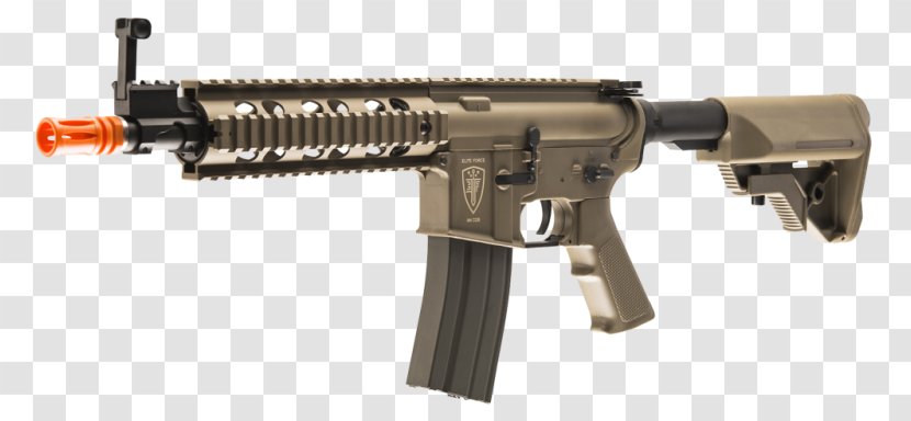 M4 Carbine Close Quarters Combat Airsoft Guns FN SCAR Battle Receiver - Watercolor Transparent PNG