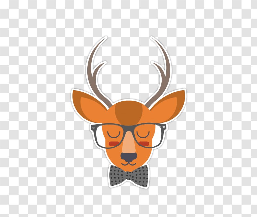 Reindeer Moose Drawing - Antler - Deer Transparent PNG