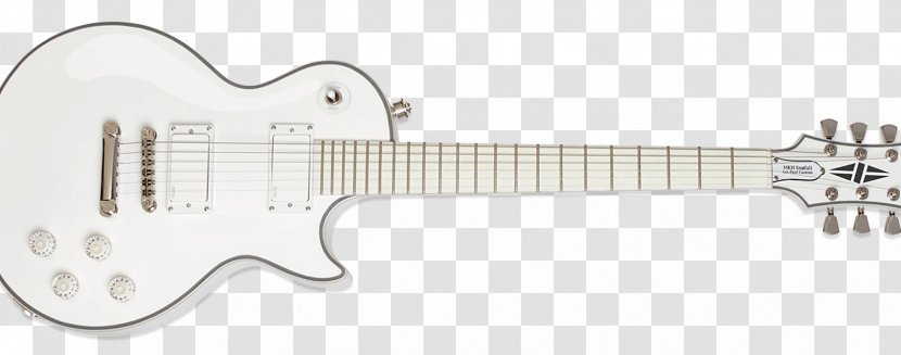 Snøfall Epiphone Gibson Les Paul Custom Guitar - Accessory Transparent PNG