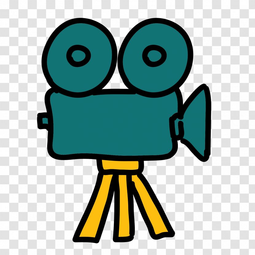 Video Cameras Image VCRs Vector Graphics - Yellow - Watch A Movie Logo Transparent PNG