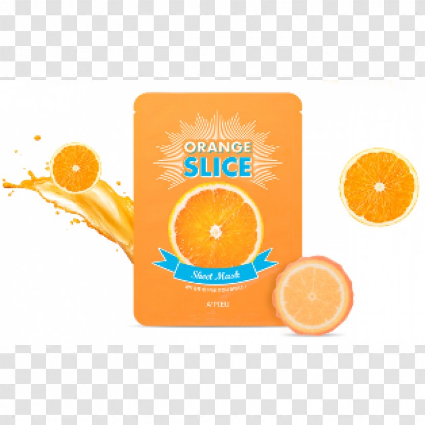 Orange Slice Mask Skin Extract - Sensitive Transparent PNG