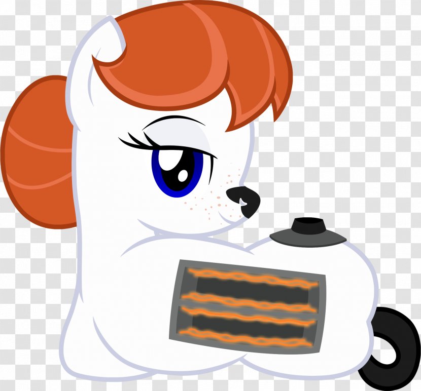 Headgear Character Cartoon Clip Art - Orange - Toster Transparent PNG