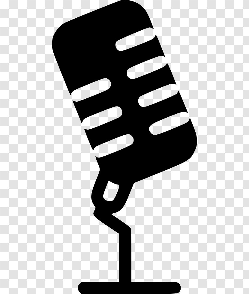 Microphone - Monochrome - Photography Transparent PNG