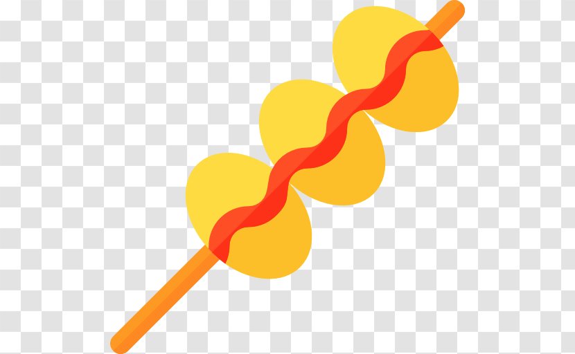 Spoon Yellow Orange - Dough Transparent PNG