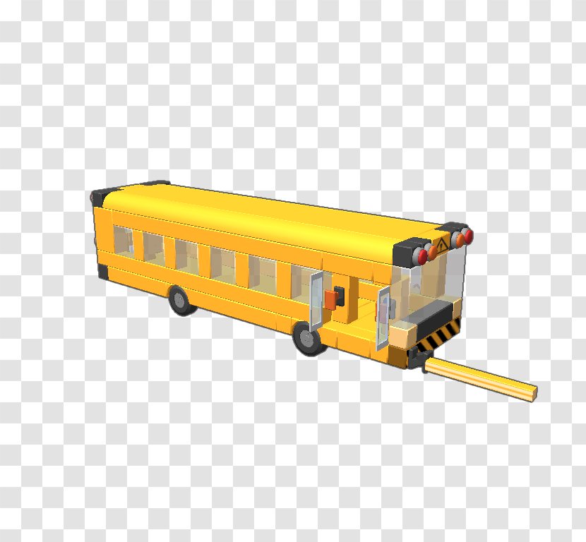 School Bus Passenger Car Rail Transport - Yellow Transparent PNG