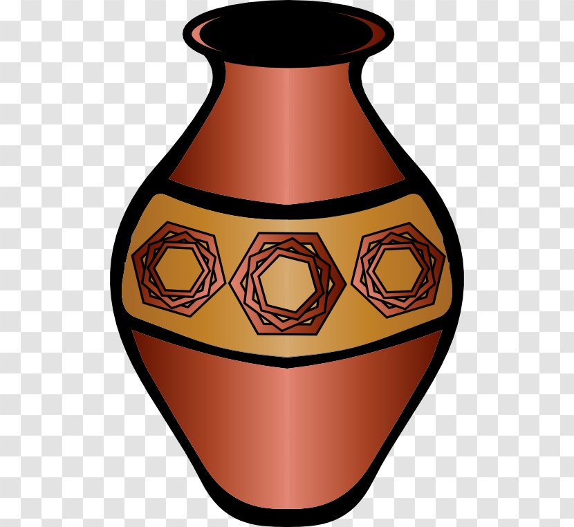 Ceramic Vase Container Clip Art - Artifact - Pots Transparent PNG