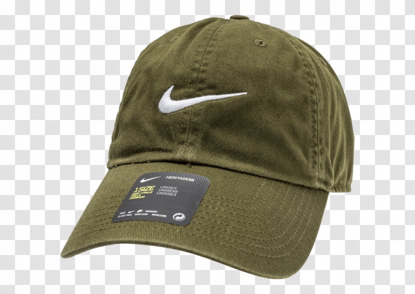 Baseball Cap Nike Swoosh Khaki - Headgear Transparent PNG