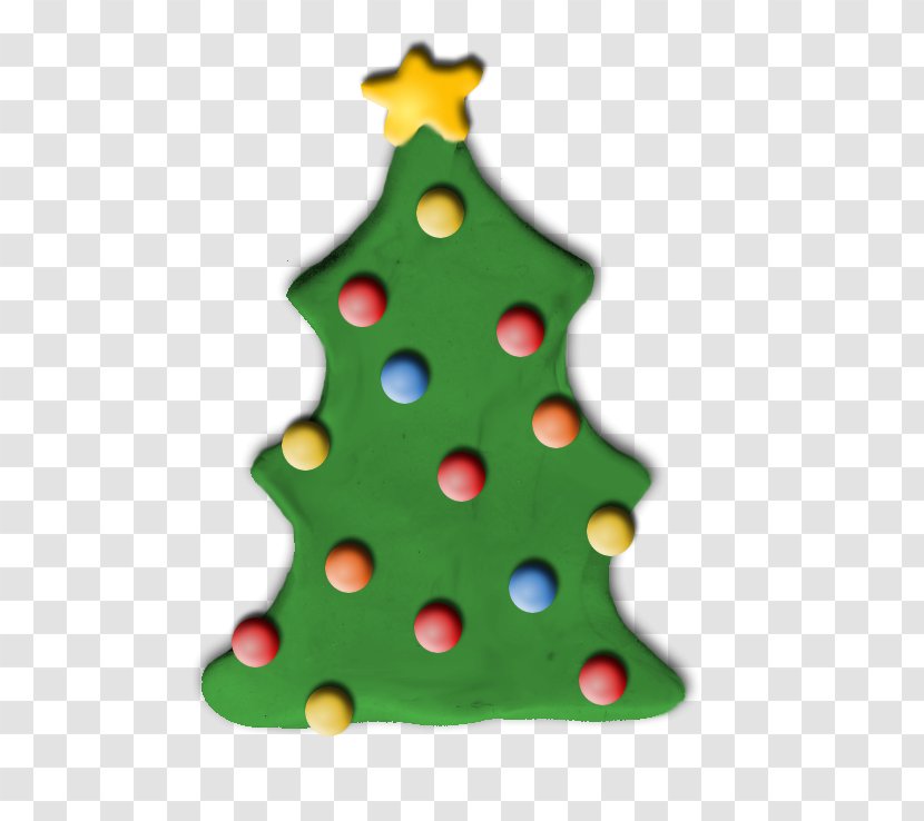 Christmas Tree Polka Dot Ornament Fir - Twelve Days Of Transparent PNG