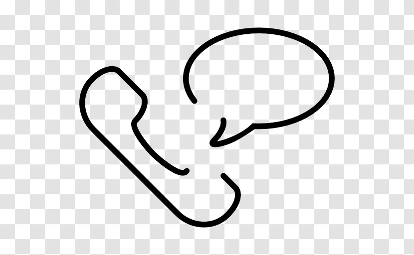Telephone - White - Hand-drawn Balloons Transparent PNG