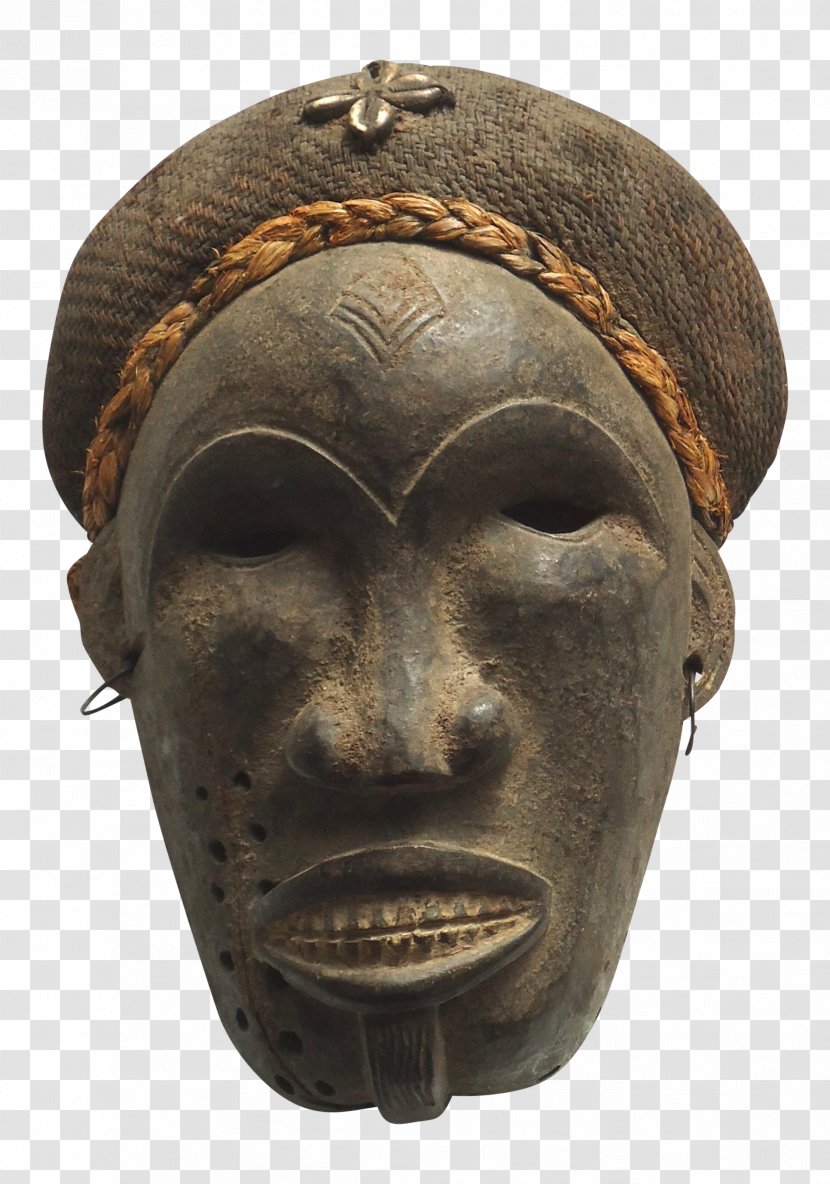 Traditional African Masks Bronze Antique - Mask Transparent PNG