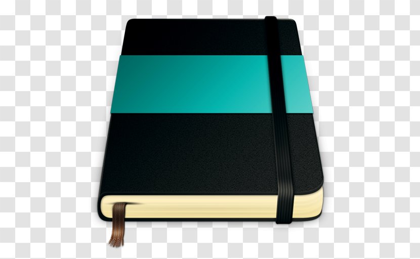 Paper Moleskine ICO Notebook Icon - Dark Blue Transparent PNG
