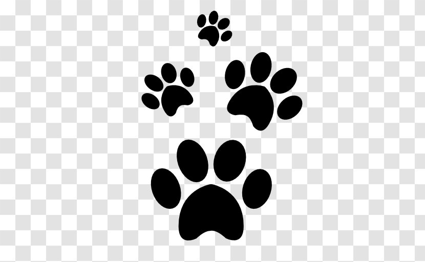 Cat Dog Paw - Monochrome Photography Transparent PNG