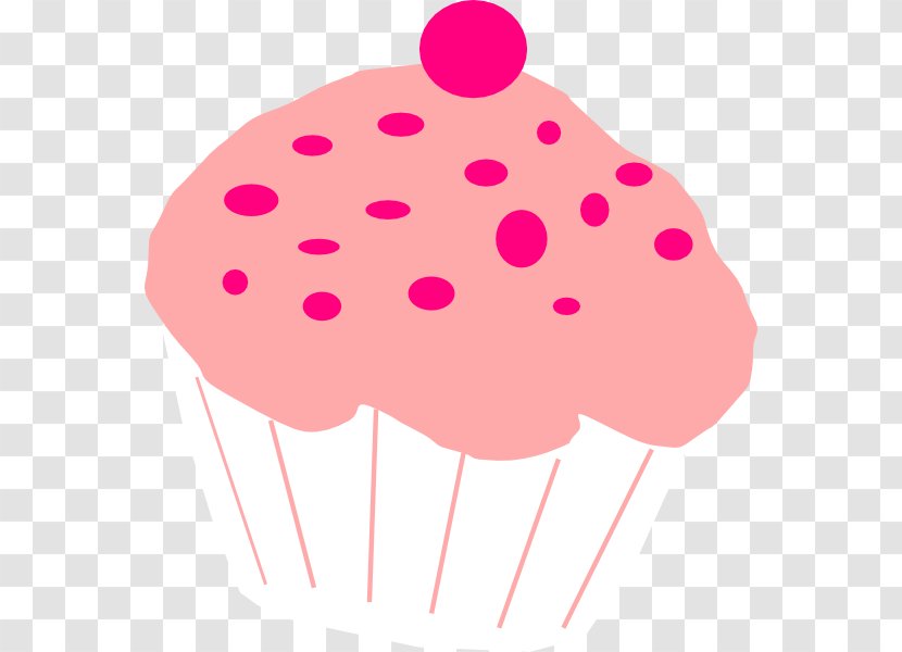 Cupcake Icing Bakery Clip Art - Polka Dot - Animation Transparent PNG