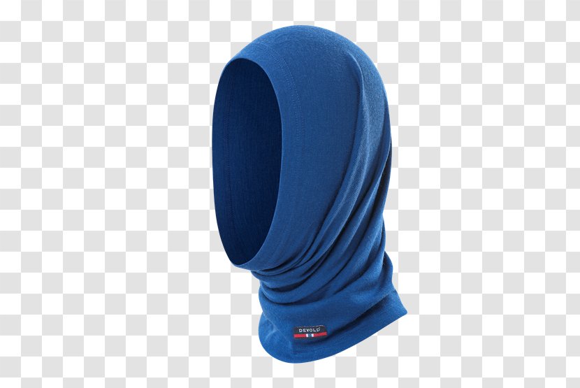 Cobalt Blue Neckerchief Headscarf - Electric Transparent PNG