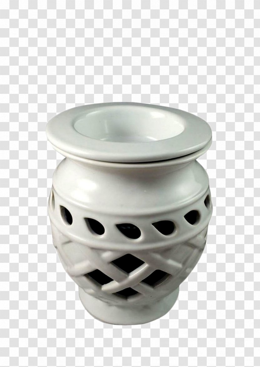 Ceramic Wax Melter Vase Candle - Owl Transparent PNG