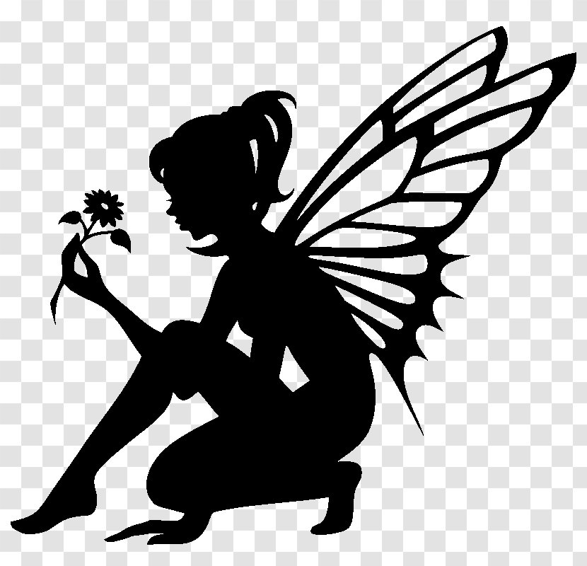 Disney Fairies Tooth Fairy Black And White Clip Art - Plant Transparent PNG