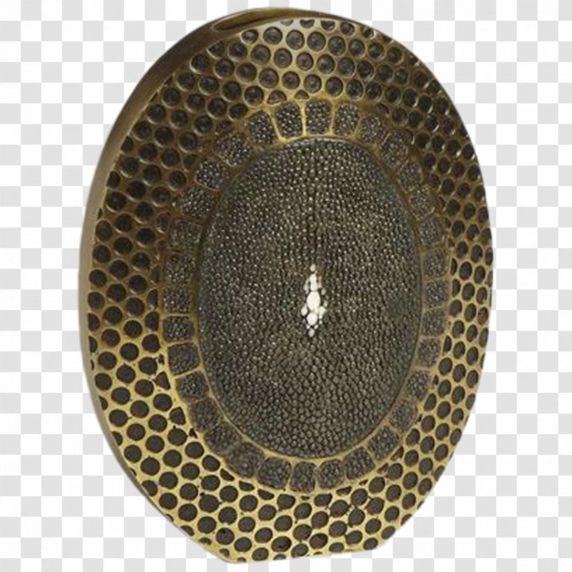 Charger Chair Trivet Kitchen Plate - Polka Dot - Bronze Drum Vase Design Transparent PNG